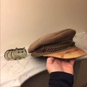 Suede Brixton Sailor Hat